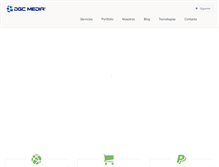 Tablet Screenshot of dgcmedia.es